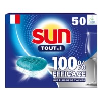 Lot 2x70 tablettes Sun Tout-en-1 pour 5,68€ chez Carrefour