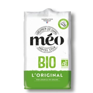 Café en Grains 100% Arabica Bio MEO (2 x 500 g) pour 16,65€