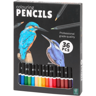 Kleurpotloden 36 stuks voor €2,99 bij de Action