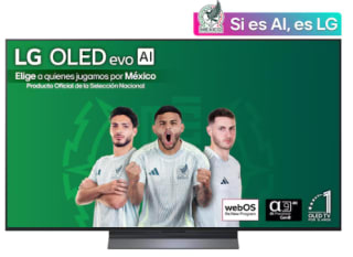 Smart TV 55" LG AI OLED evo C5 4K 2025 por $13,119