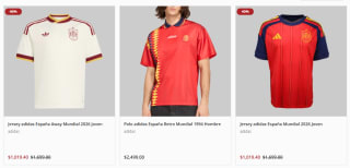 40% de Ahorro en Jerseys de Selección Adidas España y Más | DPStreet