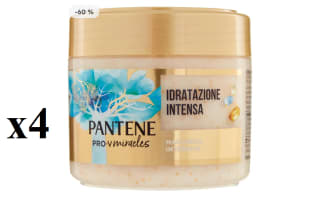 4 Botes de Mascarilla capilar de 300ml de PANTENE Hidratación Intensiva por 15.96€