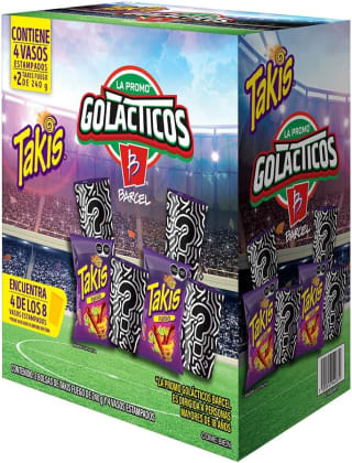 Barcel Caja Takis Fuego 480g por $72 en Amazon