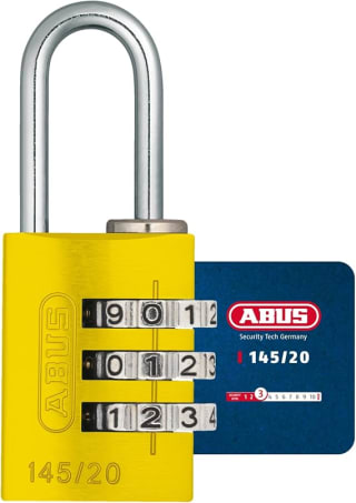 ABUS Cadenas à Combinaison 145/20 pour 7,99€ chez Amazon