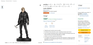 Figuras amiibo Resident Evil Requiem por $775 | Oferta Amazon