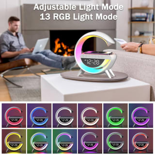 G-Shape Lamp with Wireless Charging & Bluetooth Speaker for £5.99 at TJC