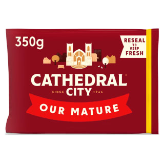 Cathedral City Mature Cheddar 350g for £2 at Iceland
