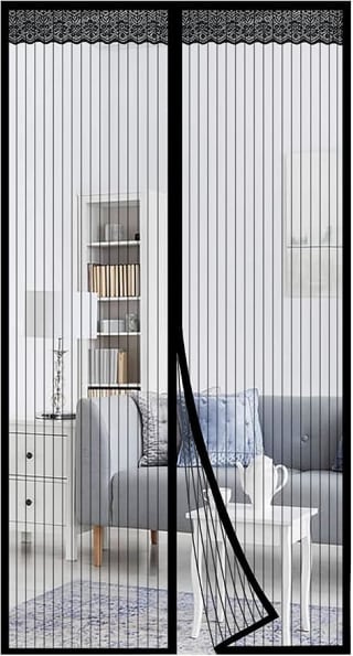 Cortina de puerta Sebami (100 x 210 cm) por $168.99 en Amazon