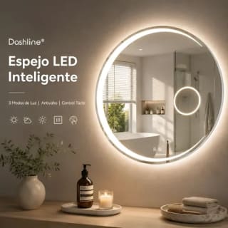 Espejo LED Baño Dashline $291 | Mercado Libre