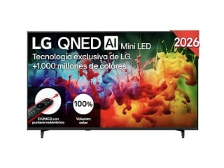 LG TV QNED de 55 pulgadas 4K con procesador inteligente por 424,15€