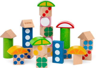 BRIO 25 Houten blokken met patroon voor €16,88 bij Bol