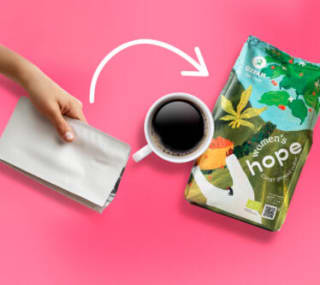 Gratis pakje Rebuild Women’s Hope-koffie bij Oxfam België