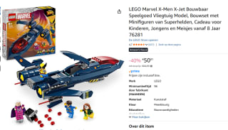 LEGO X-Jet van de X-Men - 76281 voor €50,91 bij Amazon