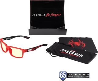 GUNNAR Enigma Spider-Man Miles Morales (bloquea 65% luz azul) por $505 en Amazon