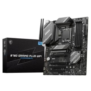 Placa Base MSI B760 GAMING PLUS WIFI B760 LGA 1700 DDR5 ATX WiFi 6E por 114.99€