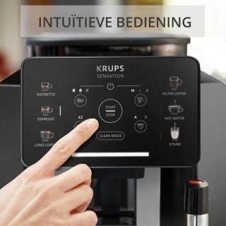 Krups Sensation EA910B volautomatische koffiemachine voor €230,08 bij Tefal