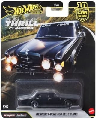 Hot Wheels Collector Mercedes‑Benz 300 SEL 6.8 AMG (1:64) por $125.92 en Amazon