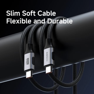 Hagibis USB C a USB C (2m) por $17 en AliExpress