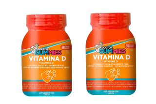 2 x Dr Gummies Vitamina D 60 Gominolas sabor Melocotón por 1.98€