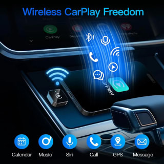 Adaptateur CarPlay sans fil (USB‑A / USB‑C) pour 15,39€ chez AliExpress