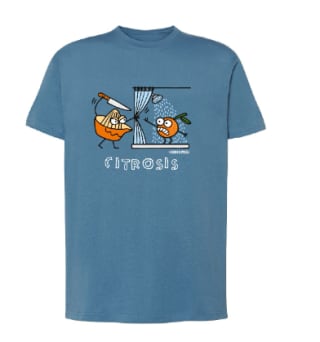 Camiseta para Hombre Kukuxumusu Citrosis por 9.99€