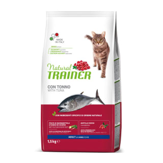 Trainer Natural Adult Atún Alimento seco para gatos 1,5 kg por 4.99€