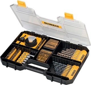 DeWALT DT71569-QZ accessoireset 100-delig voor €35,58 bij Amazon