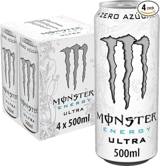 8 latas Monster Energy Ultra White, Bebida energética sin Azúcar 500ml por 8,70€