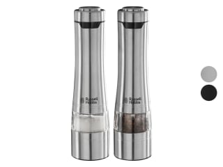 RUSSELL HOBBS Elektrische zout- en pepermolen voor €14,99 bij Lidl