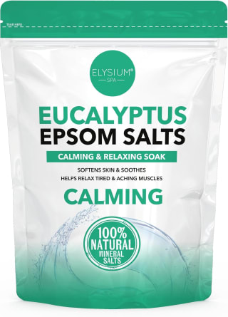 Elysium Spa Natural Eucalyptus Epsom Salts 450 g for £1 at Amazon