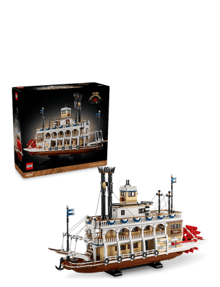 LEGO Ideas River Steamboat (21356) voor € 219.70 bij Booztlet