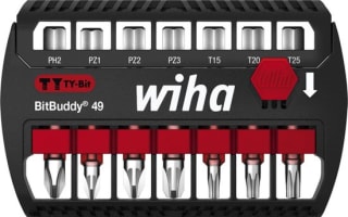 Wiha BitBuddy 8-delige bitset (49 mm) voor €13,45 bij Bol
