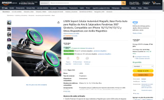 Soporte Celular MagSafe con Carga 15W por $199 | Amazon