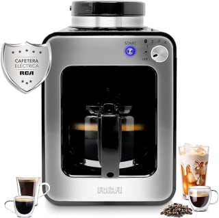 RCA RC-CAF4 cafetera con molino integrado por $999 en Amazon