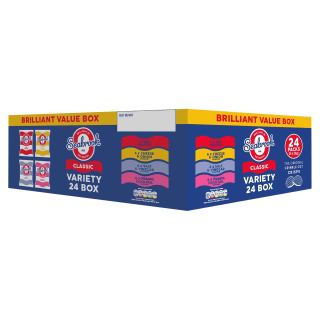 Seabrook Variety 24 Box for £2.37 at Ocado
