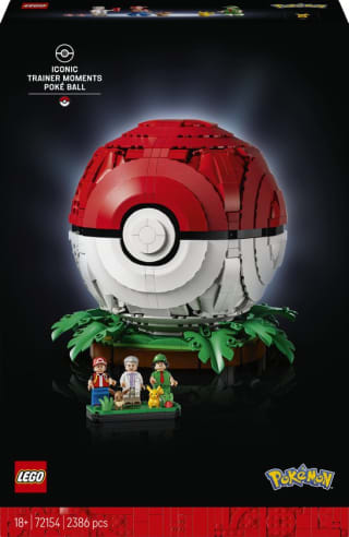 LEGO Pokémon Pokéball met Trainer scènes (72154) voor €189,90 bij Bol