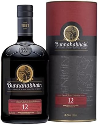 Bunnahabhain 12 Year Old Islay Single Malt 70cl for £36.50 at Amazon