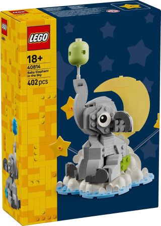 LEGO 40814 Babyolifantje voor €21,99 bij Amazon