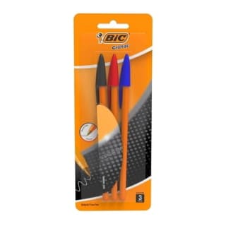 Bolígrafos Bic Round Stic Punto Mediano (5 pzas) por $6 en Walmart
