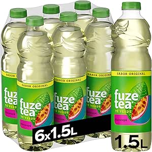 Fuze Tea Té Verde Maracuyá 6 Botellas x 1,5L por 7,98€