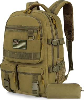 Mochila escolar táctica 40 l (17,3 pulgadas) por 9,98€ en Amazon