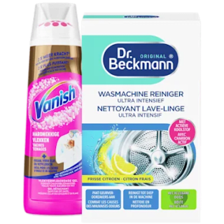 1+1 gratis op alle Vanish, Dr. Beckmann en Biotex bij PLUS