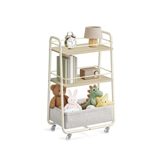 VASAGLE Carrito de almacenamiento con cestas de tela por 39,99€