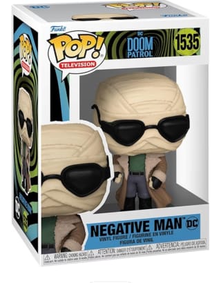 Funko Pop TV Doom Patrol Larry Trainor por 8€.