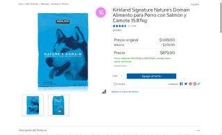 Alimento para Perros Kirkland 15.87kg por $879 | Oferta Costco