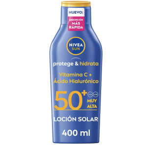 Protector solar NIVEA SUN Protege & Hidrata FP50+400ml (comprando 2 unidades)