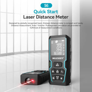 Telémetro láser Mileseey UZ S6 (40 m) por $225 en AliExpress