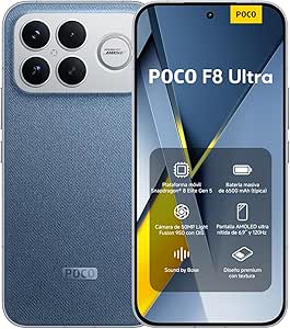 Móvil Xiaomi POCO F8 Ultra de 16GB/512GB por 649.99€