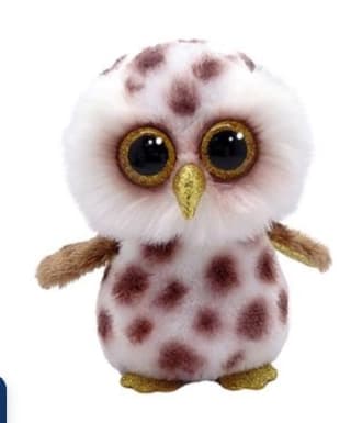 Peluche Beanie Boos Whoolie Spotted Owl 15cm por 6.99€.