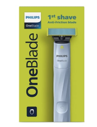 Philips OneBlade First Shave QP1324/20 voor €17,99 bij Etos